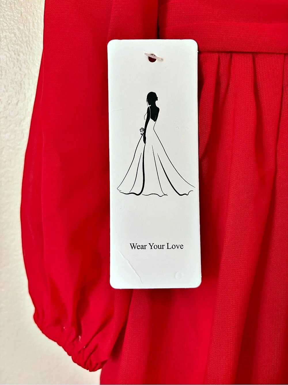 Wear Your Love Barcelona Dress Maxi Dress in Red NWT